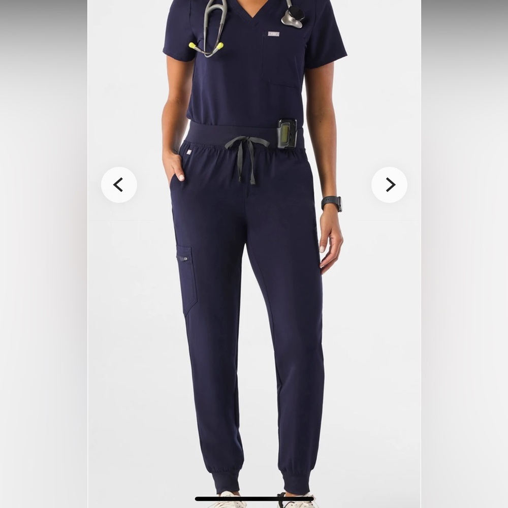 Figs Women's Deep Blue Scrub Joggers